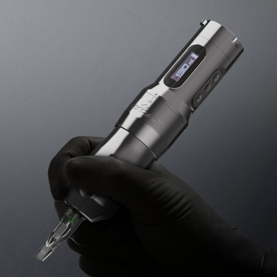 FK Irons One Adjust Tattoo Machine with Adjustable Stroke - Gunmetal