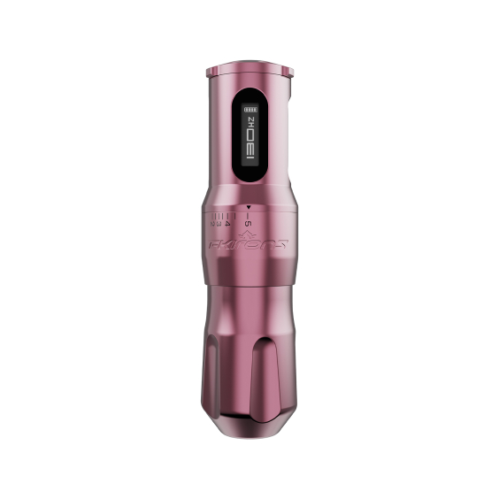 FK Irons One Adjust Tattoo Machine with Adjustable Stroke - Pop Pink