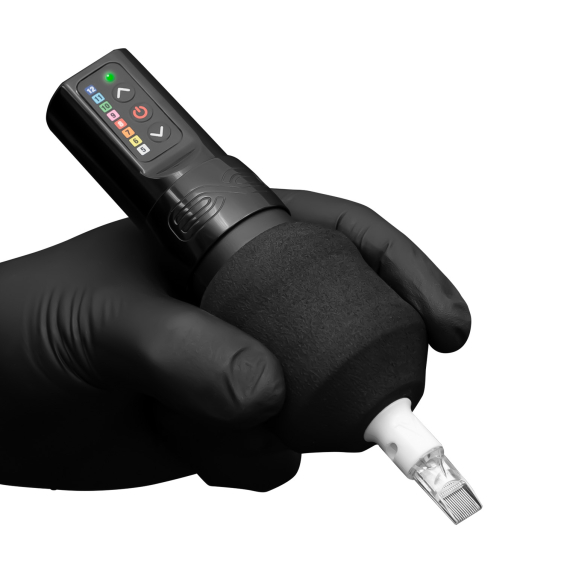 FK Irons Gorilla 50mm Flux Foam Disposable Grips - Black - Box of 24