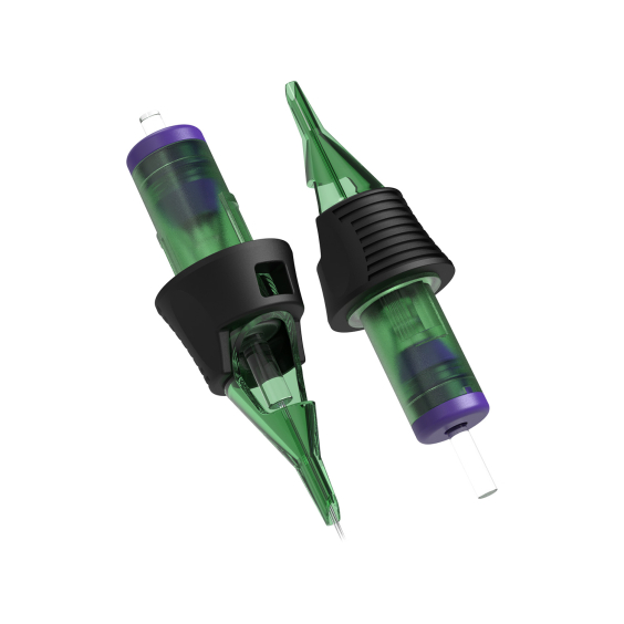 Box of 20 Ghost HEX Needle Cartridges - Bugpin Liner Long Taper