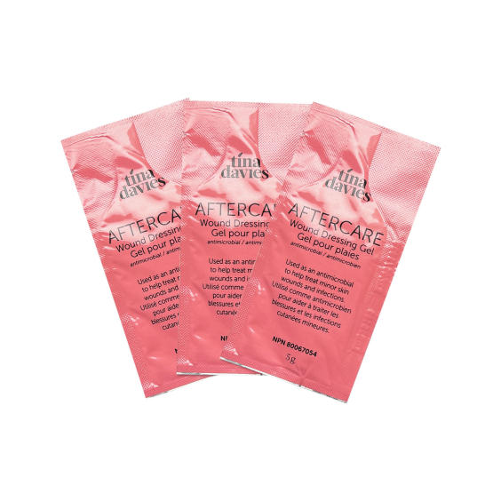 Pack of 10 Tina Davies Aftercare Healing Gel Sachets (5g)