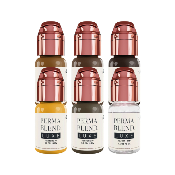 Perma Blend Luxe PMU Ink - Stevey G. Restore Set - 6x 15ml