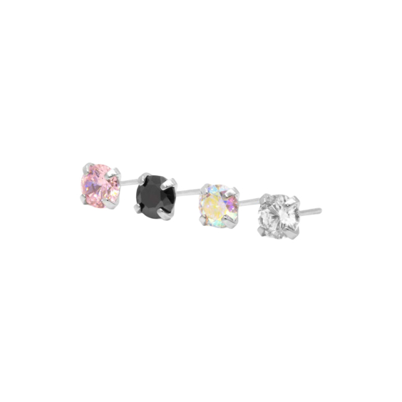 Tilum Titanium Pronged Jewel Threadless Top