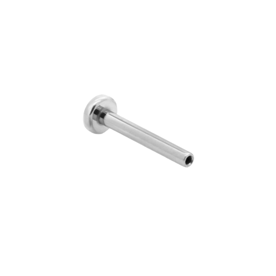 Tilum Titanium Threadless Flat Disc Labret Post
