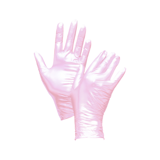 Box of 100 Unigloves Fancy Rose Nitrile Gloves