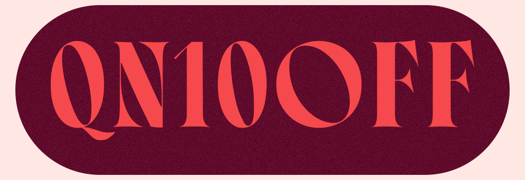 'QN10OFF' - Our discount code for The Queen's Night.