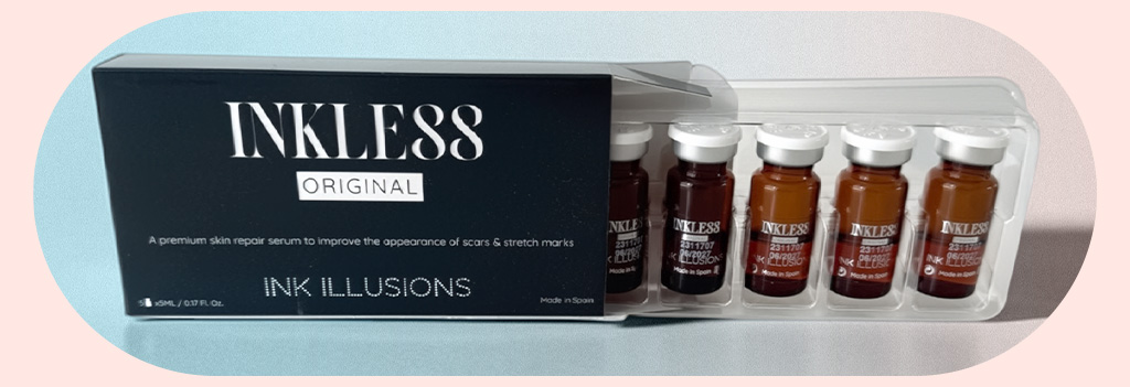 The Inkless original range by Ink Illusions in the box.